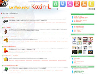 Aperçu visuel du site http://annuaire.koxin-l.fr/
