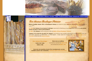 Aperçu visuel du site http://www.eric-amieux.fr