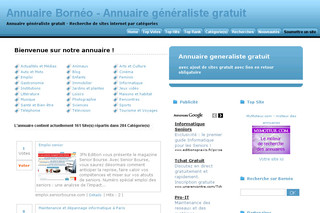 Bornéo Annuaire Généraliste sur Annuaire-born-referencement.com