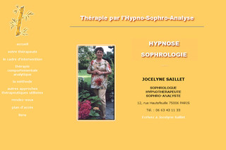 Aperçu visuel du site http://www.hypnosophroanalyse.fr