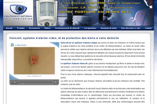 Aperçu visuel du site http://www.visiocell.fr/