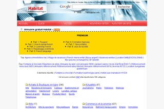 Ref-habitat.info - Référencement - Annuaire Habitat