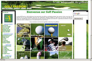 Golf-passion.org : le portail d'information du golf sur le web
