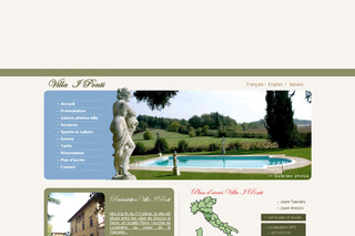 Aperçu visuel du site http://www.villaiponti.com
