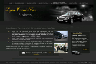 Aperçu visuel du site http://www.lyon-events-car.com