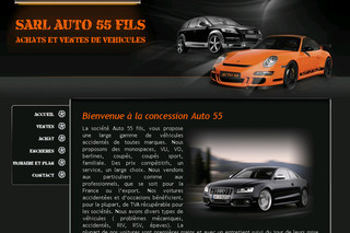Auto55fils.com - Auto 55 Fils : Vente de voitures d'occasion
