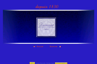 Aperçu visuel du site http://www.duseaux.com