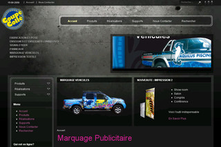 Aperçu visuel du site http://www.coupecolle.com