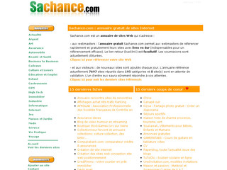Sachance.com - Annuaire gratuit