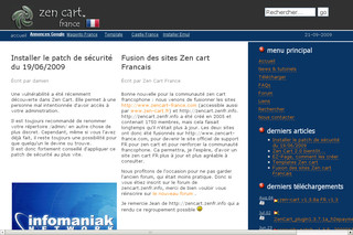 Zencart-france.com - Le site de support Francophone de Zen Cart