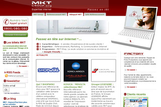 Adequat-mkt.com - Communication web, marketing Internet : création de site