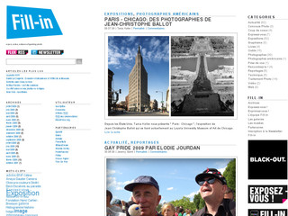 Aperçu visuel du site http://www.fill-in.fr