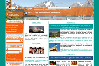 Aperçu visuel du site http://www.portalpes.com