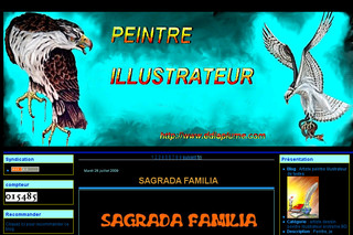Aperçu visuel du site http://www.ddlaplume.com