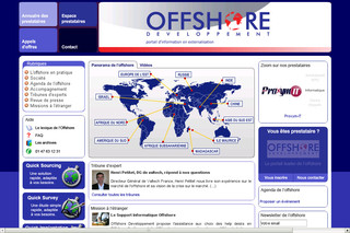 Aperçu visuel du site http://offshore-developpement.com