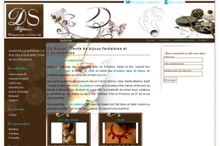 Ds-creation-bijoux.com - DS Création de Bijoux à Aix en Provence - Vente de bijoux fantaisie