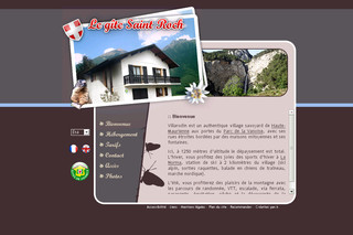 Le gîte Saint Roch : Un gîte rural en Savoie, à la frontière Italienne sur Gitesaintroch.free.fr