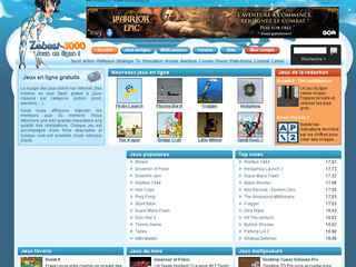Aperçu visuel du site http://www.zebest-3000.com