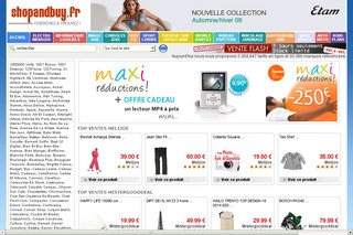 Aperçu visuel du site http://www.shopandbuy.fr