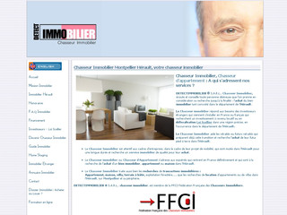 Detectimmobilier.com - Le Chasseur Immobilier dans l'Herault, achat immobilier Languedoc Roussillon