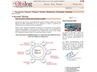 Aperçu visuel du site http://www.obilog.fr