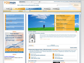 Aperçu visuel du site http://www.youman.fr
