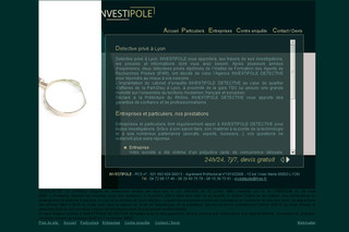 Aperçu visuel du site http://www.detective-lyon.fr