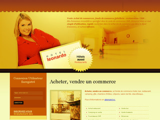 Aperçu visuel du site http://www.horeca-france.com