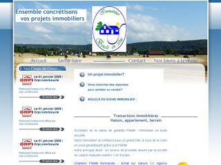 Immobilier 76 sur Boucle-en-scene-immobilier.com