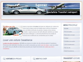 Aperçu visuel du site http://www.lgccar.com