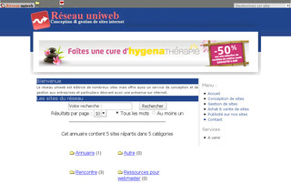 Reseau-uniweb.org - Annuaire généraliste Uniweb