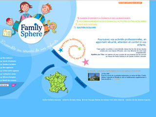 Family-sphere.com - Garde d'enfant et soutien scolaire à domicile