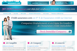 Aperçu visuel du site http://www.credit-assurance.com