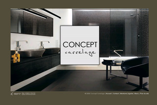 Aperçu visuel du site http://www.concept-carrelage.fr