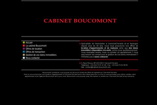 Aperçu visuel du site http://www.cabinet-boucomont.com