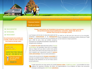 Aperçu visuel du site http://www.triwatt.fr