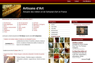 Les artisans d'art - Annuaire gratuit | Lesartisansdart.fr