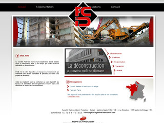 Aperçu visuel du site http://www.fcid-ingenierie-demolition.com/