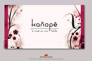 Aperçu visuel du site http://www.kanope-habillement.com