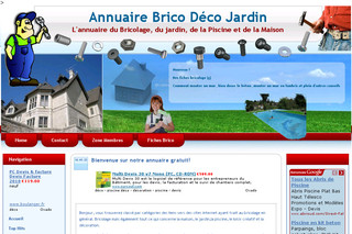 Aperçu visuel du site http://www.annuaire-bricolage.fr