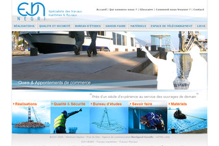 Aperçu visuel du site http://www.negri-france.fr