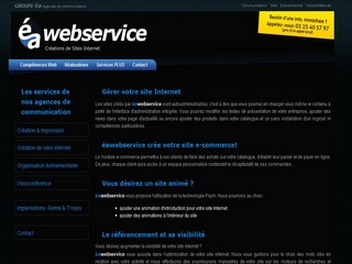 Aperçu visuel du site http://www.site-internet-creation.fr