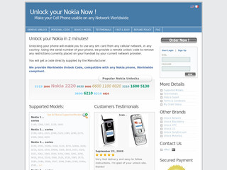 Deblocage-nokia.com - Débloquez votre mobile Nokia