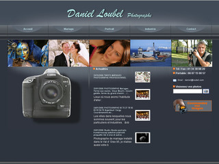 Aperçu visuel du site http://www.loubel.com
