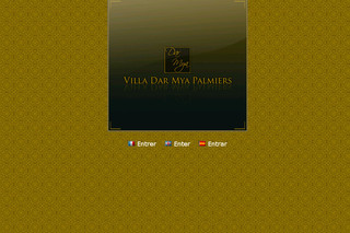 Aperçu visuel du site http://www.villamya.com
