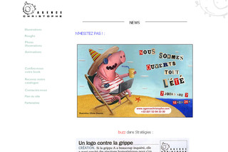 Agence Christophe Illustrations Roughs Animations Flash - Agencechristophe.com
