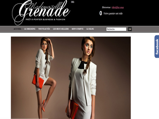 Mademoiselle Grenade : Prêt-à-porter chic et glamour pour femme - Mademoisellegrenade.fr