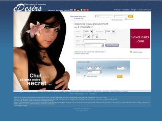 eDesirs, site de rencontre en ligne, Annonces rencontre homme femme sur Internet - Edesirs.fr