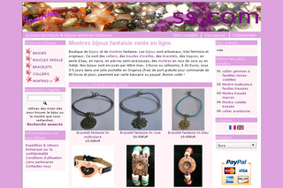 Montres fantaisies et bijoux sur Beautiss.com
