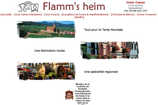 Aperçu visuel du site http://www.tarteflambee.fr